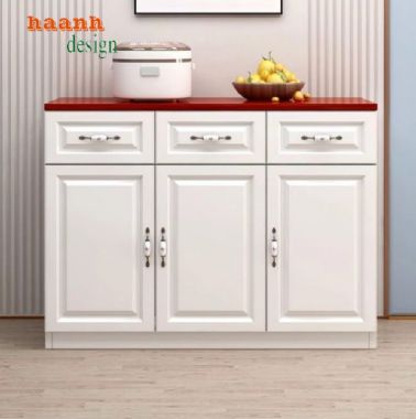 Tủ lưu trữ đồ phòng bếp – Bền đẹp với gỗ công nghiệp Thái Lan-TDN 001