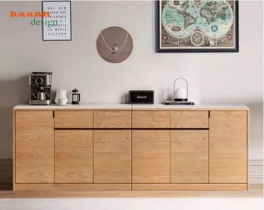 Tủ lưu trữ phòng bếp gỗ công nghiệp đẹp hiện đại 2026-TDN 003