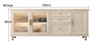 Kệ gỗ lưu trữ phòng bếp hiện đại, gọn gàng cho mọi không gian-TLT 009