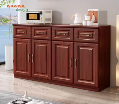 Top mẫu tủ gỗ đựng đồ nhà bếp đẹp sang trọng hiện nay-TLT 011