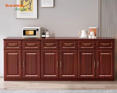 Top mẫu tủ gỗ đựng đồ nhà bếp đẹp sang trọng hiện nay-TLT 011