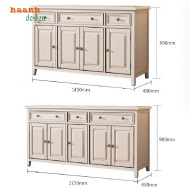 Khám phá lợi ích của tủ đựng đồ nhà bếp bằng gỗ-TLT 005