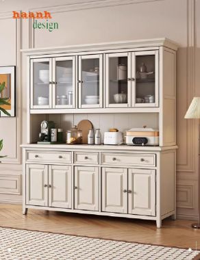 Khám phá lợi ích của tủ đựng đồ nhà bếp bằng gỗ-TLT 005