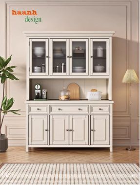 Khám phá lợi ích của tủ đựng đồ nhà bếp bằng gỗ-TLT 005