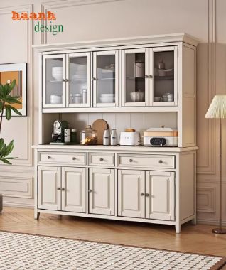 Khám phá lợi ích của tủ đựng đồ nhà bếp bằng gỗ-TLT 005