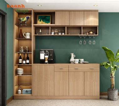 Tiết kiệm không gian với tủ đựng đồ nhà bếp-TLT 004