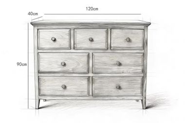 Tủ kéo đựng quần áo cao cấp cho phòng ngủ gia đình-TNG 009