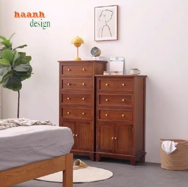 Chắc chắn với tủ ngăn kéo tân cổ điển bền bỉ-TNT 004