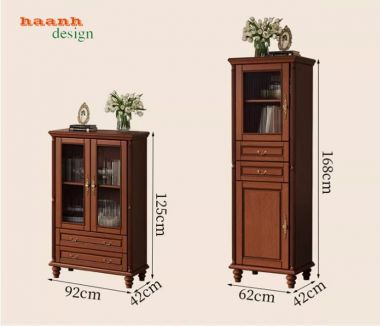 Top mẫu tủ rượu đẹp bằng gỗ được ưa chuộng nhất 2026-TPK 016