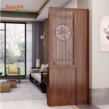 Top mẫu tủ gỗ trang trí phòng khách hiện đại, sang trọng 2025-TPK 012