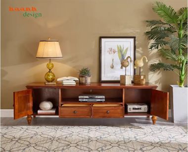 Tủ rượu phòng khách đẹp thiết kế hiện đại sơn PU Inchem-TPK 015