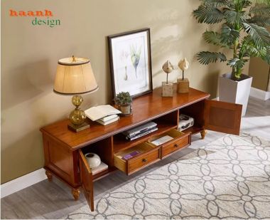 Tủ rượu phòng khách đẹp thiết kế hiện đại sơn PU Inchem-TPK 015