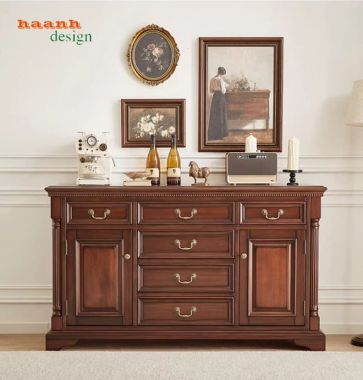 Mẫu tủ rượu đẹp phong cách tân cổ điển châu Âu-TCC 014