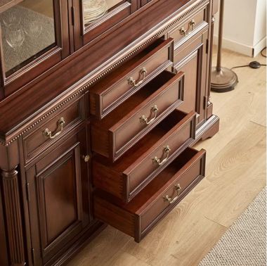Mẫu tủ rượu đẹp phong cách tân cổ điển châu Âu-TCC 014