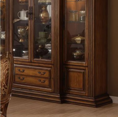 Mẫu tủ rượu tân cổ điển đẹp sang trọng cho phòng khách cao cấp-TCC 016