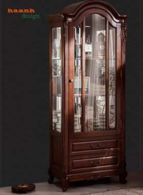 Mẫu tủ rượu phòng khách đẹp phong cách Pháp cao cấp-TCC 015