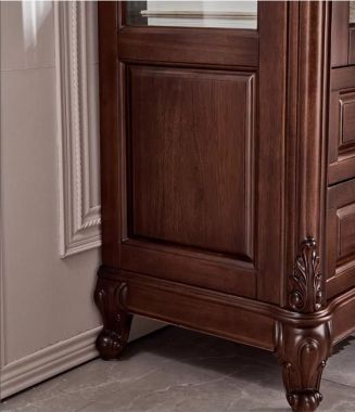 Mẫu tủ rượu phòng khách đẹp phong cách Pháp cao cấp-TCC 015