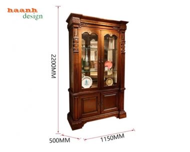 Mẫu tủ rượu tân cổ điển đẹp phong cách châu Âu-TCC 013