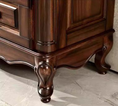 Tủ rượu tân cổ điển đẹp – Nội thất sang trọng cho phòng khách-TCC 017