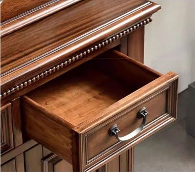 Tủ rượu tân cổ điển đẹp – Nội thất sang trọng cho phòng khách-TCC 017