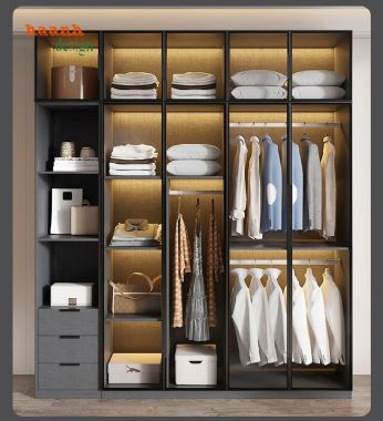 Tự tin khoe vẻ đẹp của tủ quần áo cánh kính-TCK 001