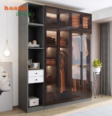 Lựa chọn tủ áo cánh kính phù hợp với phong cách nội thất-TCK 003