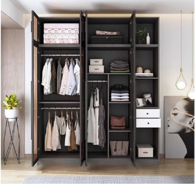 Lựa chọn tủ áo cánh kính phù hợp với phong cách nội thất-TCK 003