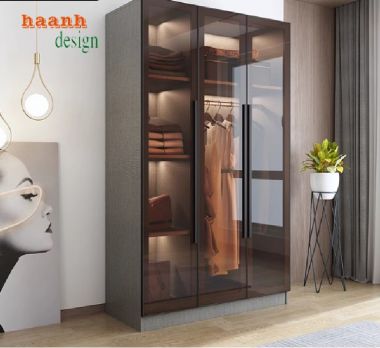 Lựa chọn tủ áo cánh kính phù hợp với phong cách nội thất-TCK 003