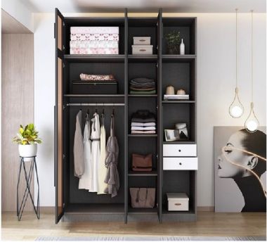 Lựa chọn tủ áo cánh kính phù hợp với phong cách nội thất-TCK 003