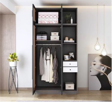 Lựa chọn tủ áo cánh kính phù hợp với phong cách nội thất-TCK 003