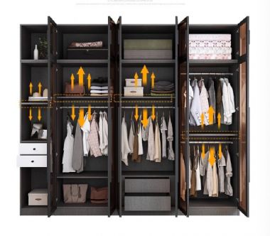 Lựa chọn tủ áo cánh kính phù hợp với phong cách nội thất-TCK 003