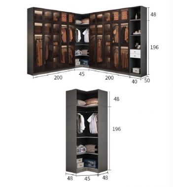 Lựa chọn tủ áo cánh kính phù hợp với phong cách nội thất-TCK 003