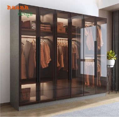 Lựa chọn tủ áo cánh kính phù hợp với phong cách nội thất-TCK 003