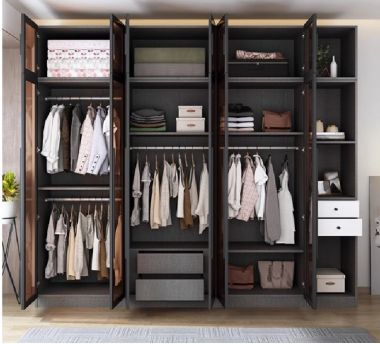 Lựa chọn tủ áo cánh kính phù hợp với phong cách nội thất-TCK 003