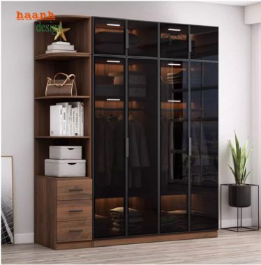 Những tính năng nổi bật của tủ quần áo gỗ cánh kính-TCK 002