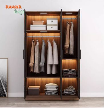 Những tính năng nổi bật của tủ quần áo gỗ cánh kính-TCK 002