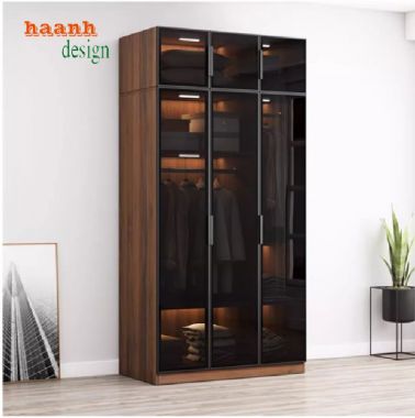 Những tính năng nổi bật của tủ quần áo gỗ cánh kính-TCK 002
