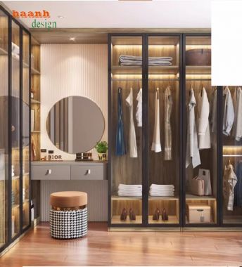 Tủ quần áo cánh kính – Đẹp từ thiết kế, bền từ chất liệu-TCK 008