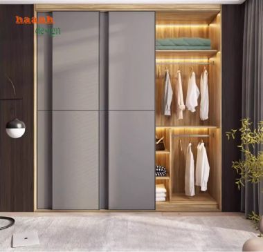 Tủ quần áo cánh kính – Đẹp từ thiết kế, bền từ chất liệu-TCK 008