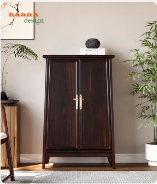 Mẫu tủ quần áo đẹp bằng gỗ thiết kế chữ A độc đáo phong thủy-TAG 013