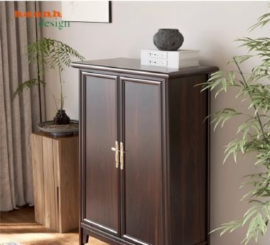 Mẫu tủ quần áo đẹp bằng gỗ thiết kế chữ A độc đáo phong thủy-TAG 013