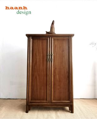 Tủ áo quần gỗ giả cổ đời minh tiện ích phong cách cho gia đình TAG 002