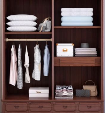 Tủ đựng quần áo bằng gỗ thủ công – Tinh hoa nội thất Á Đông-TAG 011