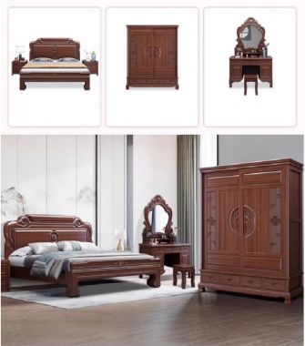 Tủ đựng quần áo bằng gỗ thủ công – Tinh hoa nội thất Á Đông-TAG 011