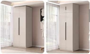 Tủ áo gỗ công nghiệp cánh lùa - Giải pháp lưu trữ hoàn hảo-TAH 008