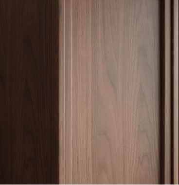 Đẹp mắt với tủ áo gỗ công nghiệp óc chó-TAH 009