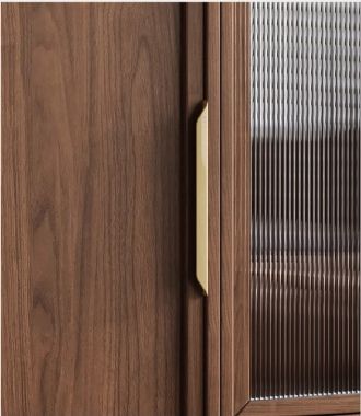 Đẹp mắt với tủ áo gỗ công nghiệp óc chó-TAH 009