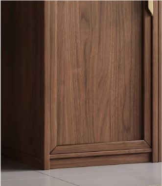 Đẹp mắt với tủ áo gỗ công nghiệp óc chó-TAH 009