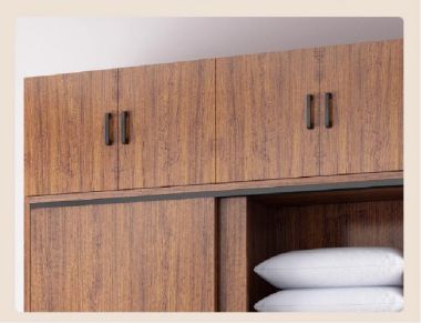 Nâng cao giá trị với tủ áo gỗ óc chó công nghiệp-TAH 007