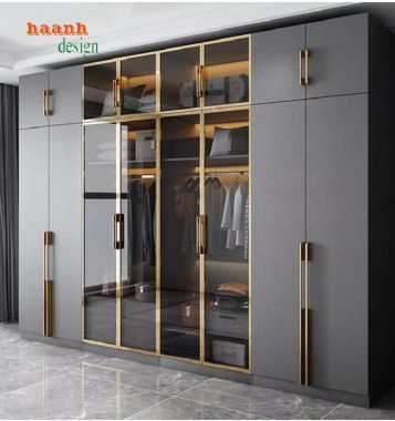 Tủ quần áo gia đình – Lựa chọn hiện đại cho không gian sống-TAH 012